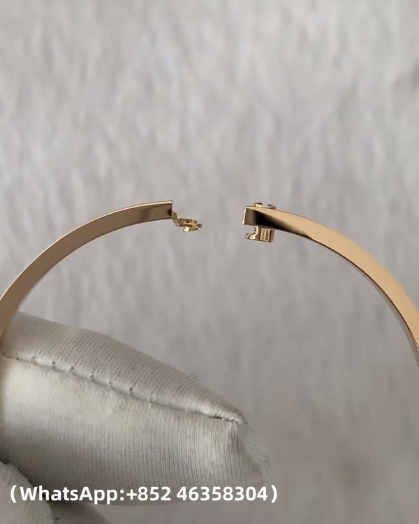 Custom Solid 18k Gold Cartier LOVE Bracelet