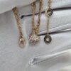 Custom Solid 18K Gold Bulgari Jewelry Divas’ Dream Bracelet with Pendant in Full Pavé Diamonds