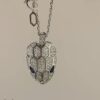 1 (2) Custom Solid 18K Gold Bulgari Jewelry Serpenti Seduttori Necklace