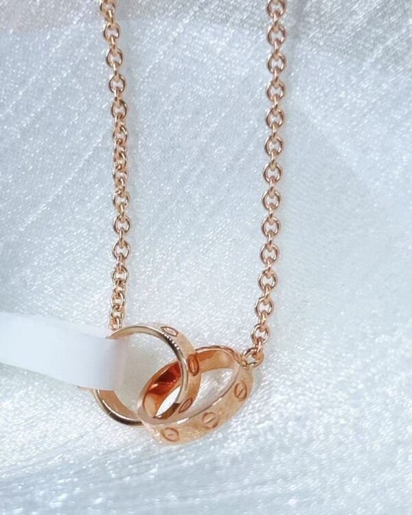 Custom Solid 18k Gold Cartier LOVE Pendant