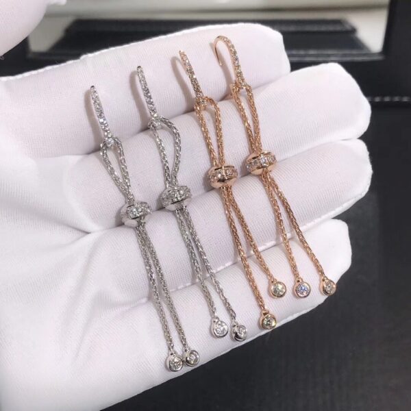 1523060555_2900214367_0_副本 Custom Solid 18k Gold Piaget Jewelry Possession Piaget Earrings in 18K Rose Gold with 40 Brilliant-cut Diamonds