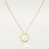 Custom Solid 18k Gold Cartier LOVE Pendant