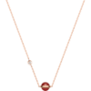 19589088-b19f-4ac0-8427-3454a9ed0094 Custom Solid 18k Gold Piaget Possession Pendant in 18K Rose Gold Set with a Brilliant-Cut Diamond (approx. 0.06 ct) and a Carnelian Bead