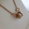 Custom Solid 18k Gold Bulgari Jewelry B.zero1 Soft Bracelet Set with Pavé Diamonds on The Spiral