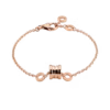 Custom Solid 18K Gold Bulgari Jewelry B.zero1 Soft Bracelet in 18K Rose Gold