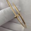 Custom Solid 18K Gold Cartier Jewelry Juste un Clou Bracelet in 18K Yellow Gold,Small Model