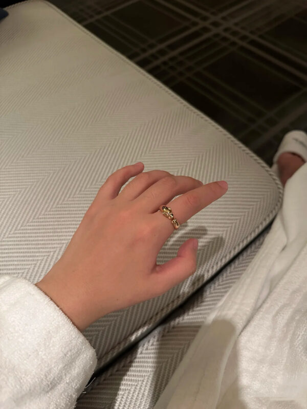 5a1f10c081cb62be4df432cbc460e92 Custom Solid 18k Gold Cartier Panthère De Cartier Ring, Small Model