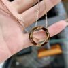 Custom Solid 18k Gold Cartier LOVE Pendant