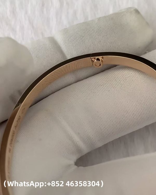 Custom Solid 18k Gold Cartier LOVE Bracelet