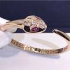 Custom Solid 18k Gold Bulgari Jewelry Serpenti Bracelet