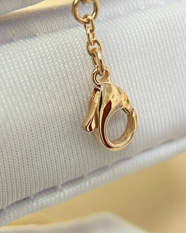 a8ffa1dc4d79f867bdd1a10f26ad088 Custom Solid 18k Gold Piaget Possession Pendant in 18K Rose Gold Set with a Brilliant-Cut Diamond (approx. 0.06 ct) and a Carnelian Bead