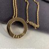 Custom Solid 18k Gold Cartier Jewelry LOVE Pendant, 3 Diamonds Custom Solid 18k Gold Cartier Jewelry LOVE Pendant, 3 Diamonds