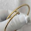 Custom Solid 18k Gold Cartier Jewelry Juste un Clou Bracelet Small Model Diamonds Custom Solid 18k Gold Cartier Jewelry Juste un Clou Bracelet Small Model Diamonds