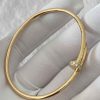 Custom Solid 18k Gold Cartier Jewelry Juste un Clou Bracelet Small Model Diamonds Custom Solid 18k Gold Cartier Jewelry Juste un Clou Bracelet Small Model Diamonds