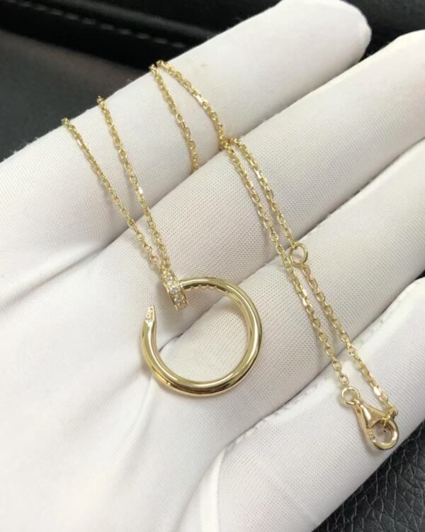 fdebc7dc0260ef7de0a9e492fa6d2ab Custom Solid 18k Gold Cartier Jewelry Juste un Clou Pendant, Diamonds