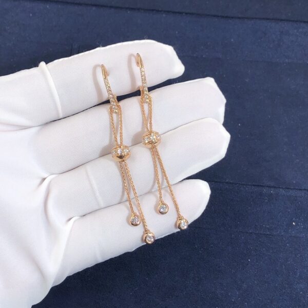 i1592888602_541_5_副本 Custom Solid 18k Gold Piaget Jewelry Possession Piaget Earrings in 18K Rose Gold with 40 Brilliant-cut Diamonds