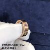 Custom Solid 18K Gold Cartier Jewelry Love Ring in 18K Rose Gold,Sapphires,Garnets and Amethyst