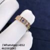 Custom Solid 18K Gold Cartier Jewelry Love Ring in 18K Rose Gold,Sapphires,Garnets and Amethyst