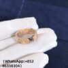 Custom Solid 18K Gold Cartier Jewelry Love Ring in 18K Rose Gold,Sapphires,Garnets and Amethyst