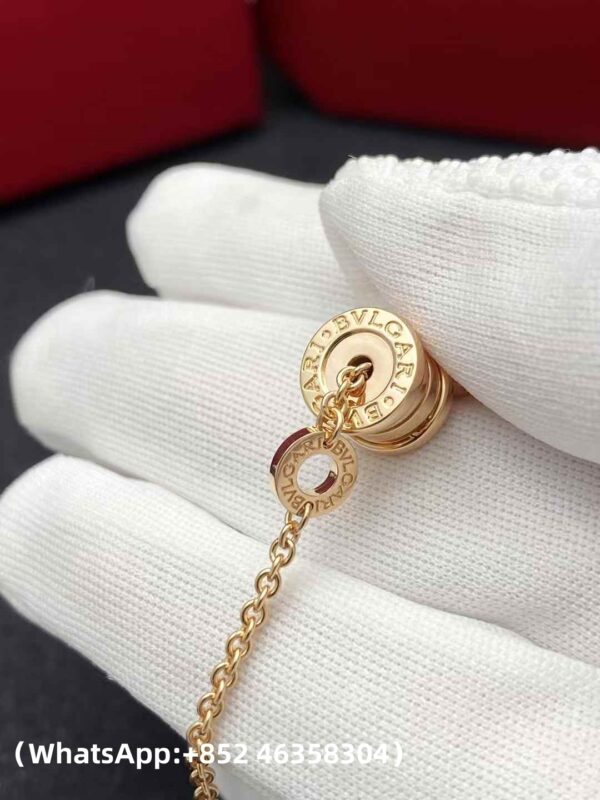 Custom Solid 18K Gold Bulgari Jewelry B.zero1 Soft Bracelet in Yellow
