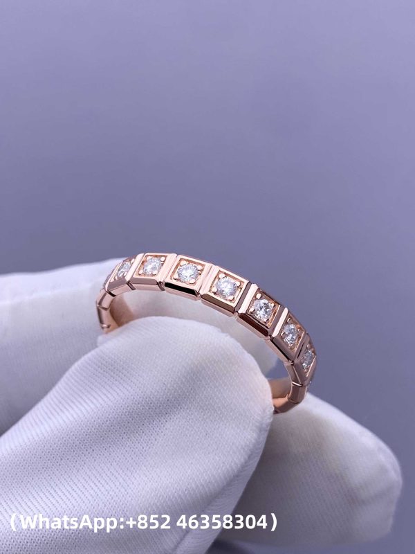 微信图片_2025-08-29_142718_595 (1) Custom Solid 18k Gold Chopard Jewelry Ice Cube Ring, Ethical Rose Gold, Full-Set Diamonds