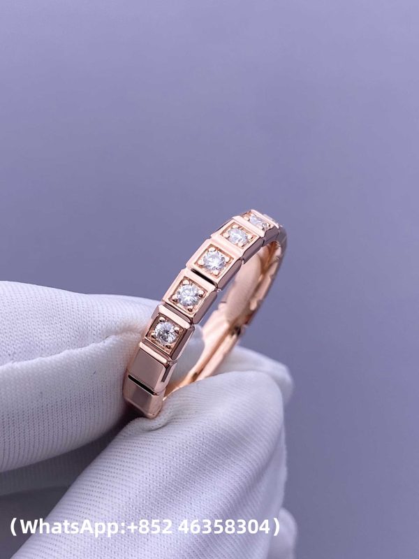 微信图片_2025-08-29_142722_427 (1) Custom Solid 18k Gold Chopard Jewelry Ice Cube Ring, Ethical Rose Gold, Full-Set Diamonds