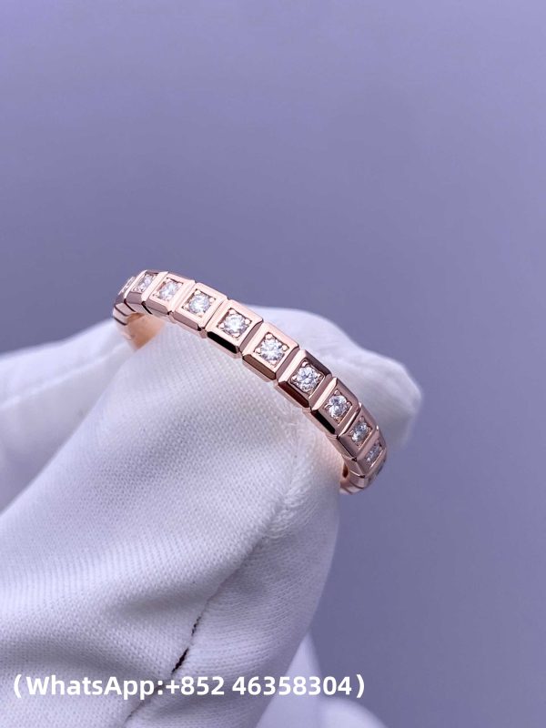 微信图片_2025-08-29_142730_914 (1) Custom Solid 18k Gold Chopard Jewelry Ice Cube Ring, Ethical Rose Gold, Full-Set Diamonds