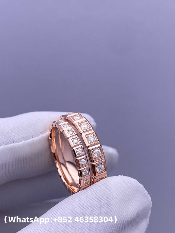 微信图片_2025-08-29_142738_306 (1) Custom Solid 18k Gold Chopard Jewelry Ice Cube Ring, Ethical Rose Gold, Full-Set Diamonds
