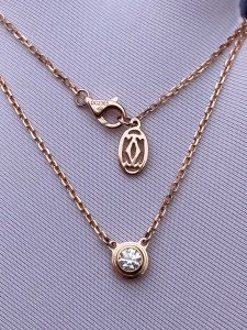 custom Cartier d'Amour necklace