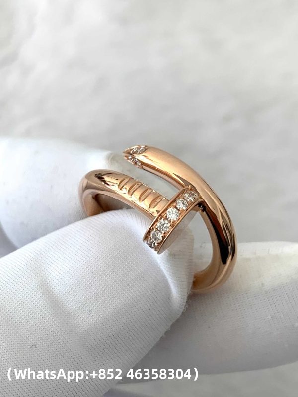 Custom Solid 18k Gold Cartier Juste un Clou Ring