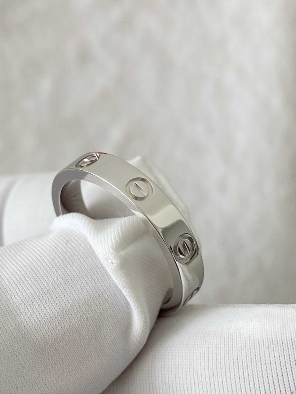 Custom Solid 18k Gold Cartier Jewelry LOVE Ring Small Model