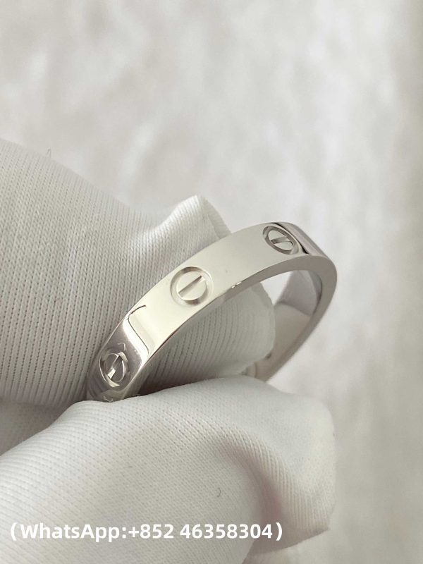 Custom Solid 18k Gold Cartier Jewelry LOVE Ring Small Model
