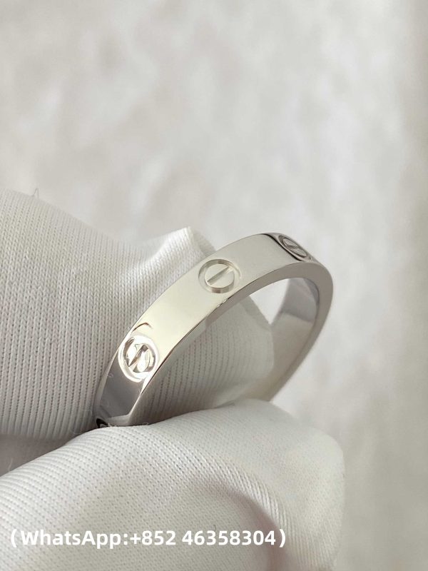 Custom Solid 18k Gold Cartier Jewelry LOVE Ring Small Model