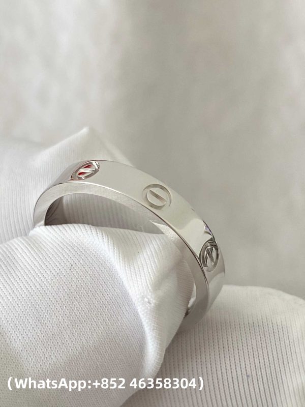 Custom Solid 18k Gold Cartier Jewelry LOVE Ring Small Model