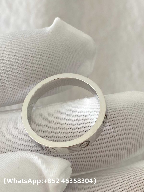 Custom Solid 18k Gold Cartier Jewelry LOVE Ring Small Model