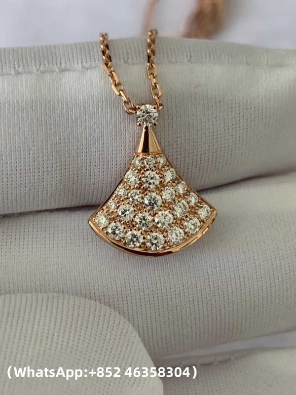 Custom Solid 18k Gold Bulgari Divas’ Dream Necklace