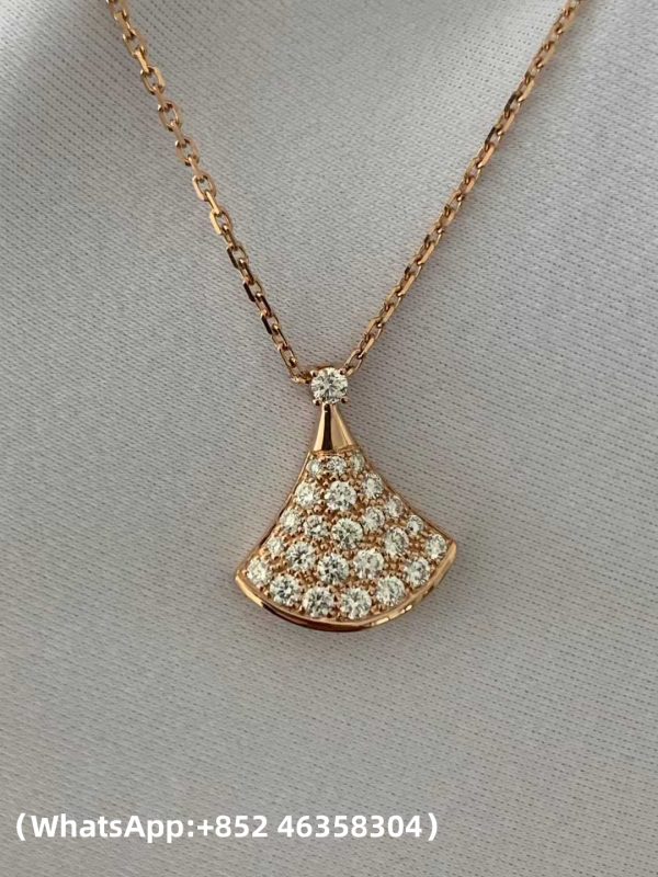 Custom Solid 18k Gold Bulgari Divas’ Dream Necklace