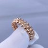 Custom Solid 18K Gold Cartier Jewelry Clash de Cartier Ring Small Model Paved