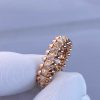 Custom Solid 18K Gold Cartier Jewelry Clash de Cartier Ring Small Model Paved