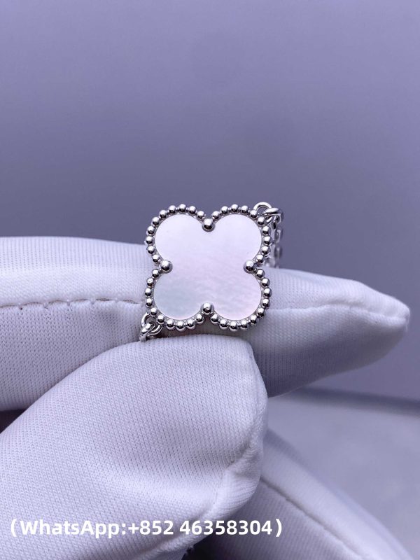 Custom Solid 18k Gold Van Cleef & Arpels Jewelry Vintage Alhambra Bracelet Custom Solid 18k Gold Van Cleef & Arpels Jewelry Vintage Alhambra Bracelet