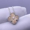Custom Solid 18K Gold Van Cleef & Arpels Vintage Alhambra Pendant