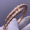 Custom Solid 18k Gold Bulgari Jewelry Serpenti Bracelet