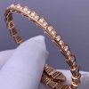 Custom Solid 18k Gold Bulgari Jewelry Serpenti Bracelet