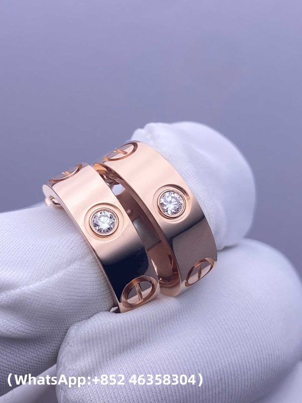 Custom Solid 18k Gold Cartier Jewelry Love Hoop Earrings