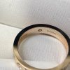 Custom Solid 18k Gold Bulgari B.zero1 Essential Band Ring Set with a Diamond