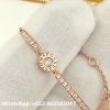 Custom Solid 18k Gold Piaget Possession Bracelet with 24 White Diamonds Custom Solid 18k Gold Piaget Possession Bracelet with 24 White Diamonds