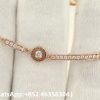 Custom Solid 18k Gold Piaget Possession Bracelet with 24 White Diamonds Custom Solid 18k Gold Piaget Possession Bracelet with 24 White Diamonds
