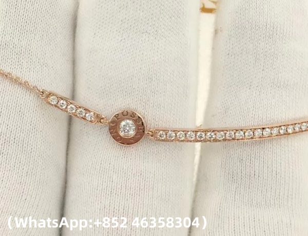 Custom Solid 18k Gold Piaget Possession Bracelet with 24 White Diamonds Custom Solid 18k Gold Piaget Possession Bracelet with 24 White Diamonds