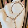 Custom Solid 18K Gold Bulgari Jewelry Serpenti Viper Thin Necklace set with Demi Pavé Diamonds Custom Solid 18K Gold Bulgari Jewelry Serpenti Viper Thin Necklace set with Demi Pavé Diamonds