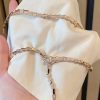 Custom Solid 18K Gold Bulgari Jewelry Serpenti Viper Thin Necklace set with Demi Pavé Diamonds Custom Solid 18K Gold Bulgari Jewelry Serpenti Viper Thin Necklace set with Demi Pavé Diamonds